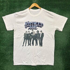 Fleetwood Mac Live Album Tour Rock Band T-Shirt Size Large